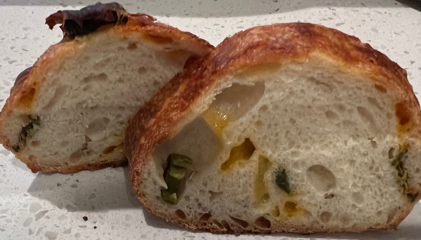 Cheddar Jalapeño Sourdough