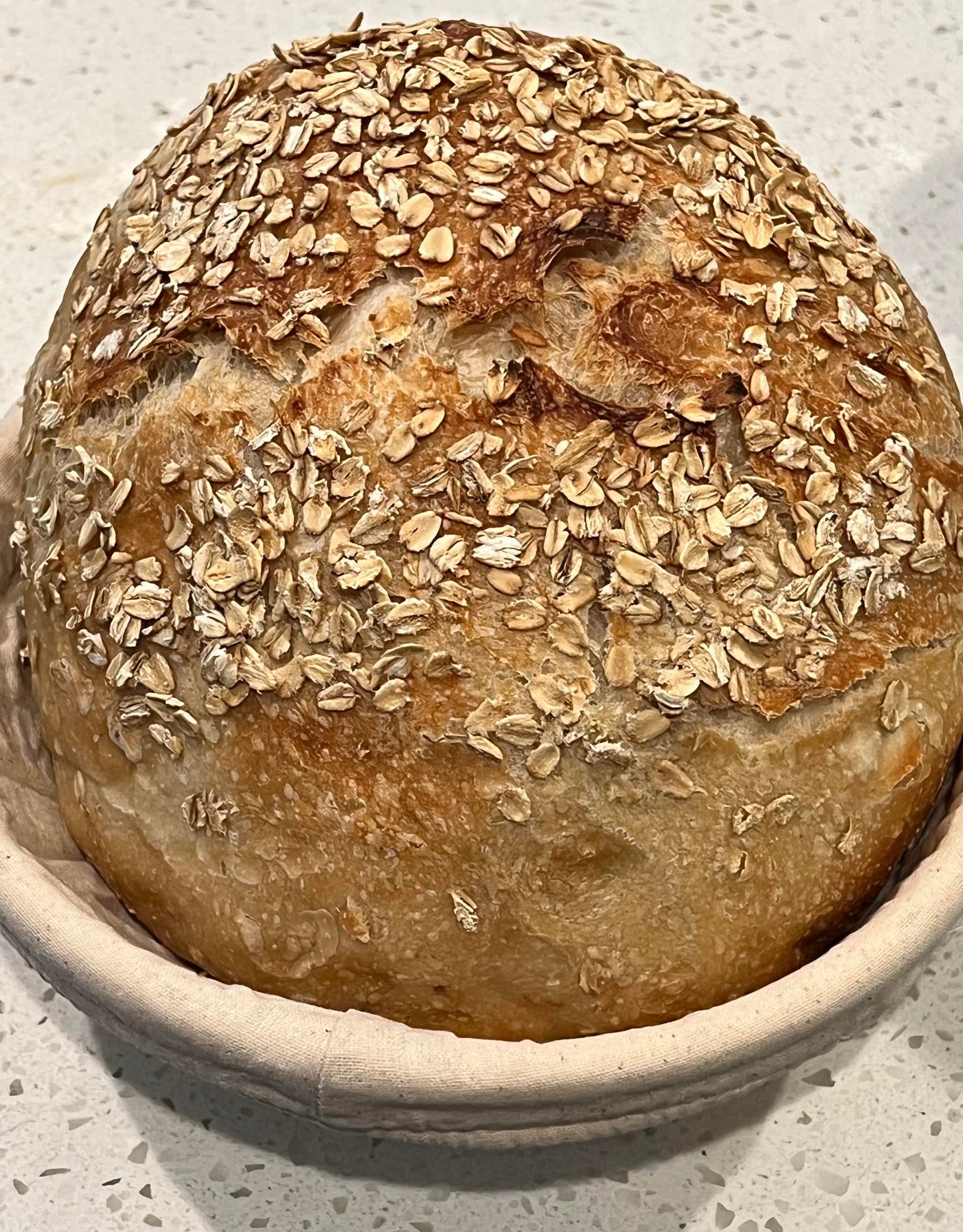 Honey Oat Sourdough Bread