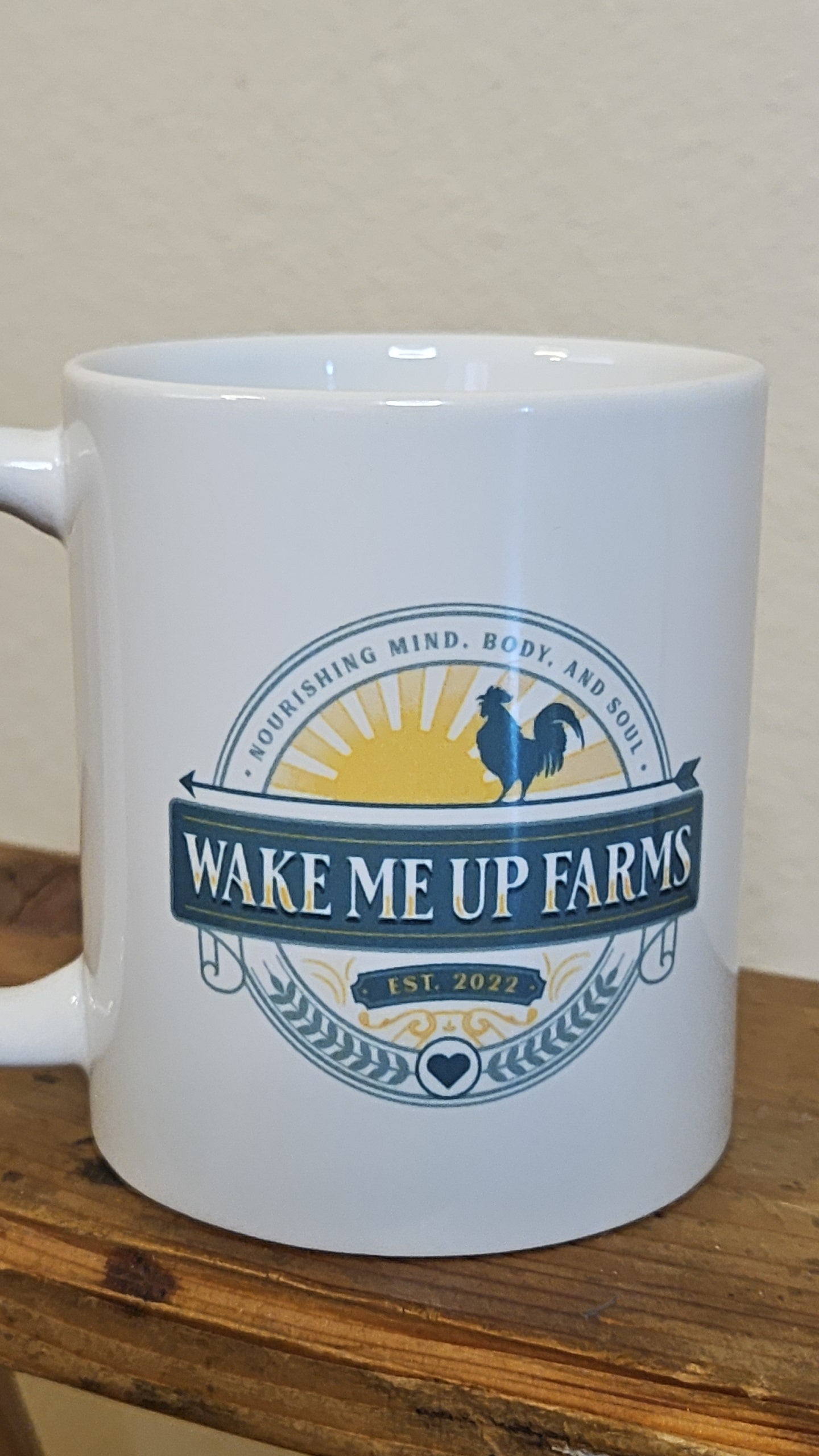 Wake Me Up Farms Mug